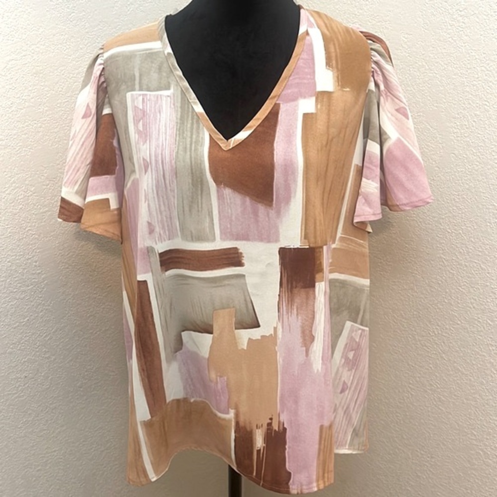 Entro Shortsleeve Blouse - Picture 1 of 6